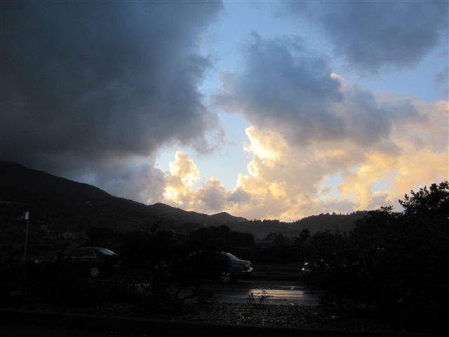 Storm Coming Into Greenbrae, by Kelley Eling, Marin County Realtor